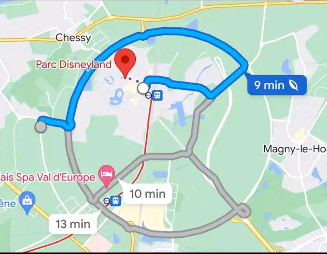 מונטבראן 2 Chambres Privees - 6 Personnes A 8 Minutes De Disneyland מראה חיצוני תמונה